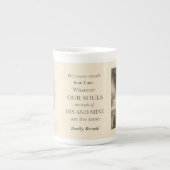 嵐が丘の骨灰磁器 ボーンチャイナマグカップ (正面)