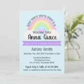 嵐が来るたびに虹の赤ちゃんシャワーが浴びる 招待状 (スタンド正面)