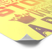 嵐が来ると必ず虹が出る ポスター (角)