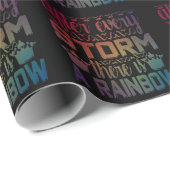 嵐が来ると必ず虹が出る ラッピングペーパー (ロールコーナー)