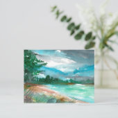 嵐が近づいている ポストカード (スタンド正面)