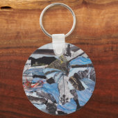 嵐すごい砂丘 キーホルダー (正面)