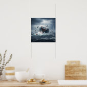 嵐で難破する ポスター (キッチン)