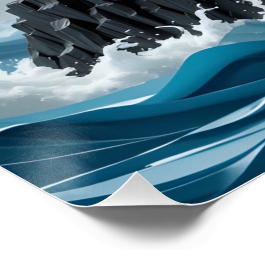 嵐による紙 ポスター (コーナー)