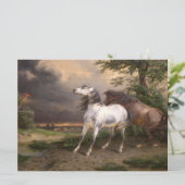 嵐に怯えた馬（カーレ・バーネット） カード (スタンド正面)