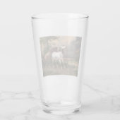嵐に怯えた馬(カーレ・バーネット) タンブラーグラス (裏面)