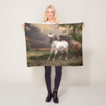 嵐に怯えた馬（カーレ・バーネット）