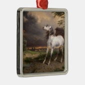 嵐に怯えた馬（カーレ・バーネット） メタルオーナメント (右)