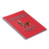 嵐に打ち勝つこと。障害者 ノートブック (右側)