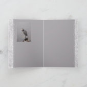 嵐に直面している鷲 カード (内部)