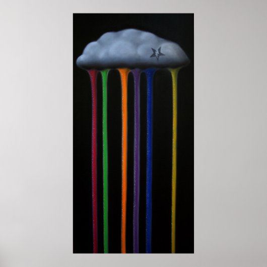 嵐のない芸術のプリント ポスター (正面)