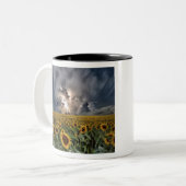 嵐のひまわり ツートーンマグカップ (正面左)