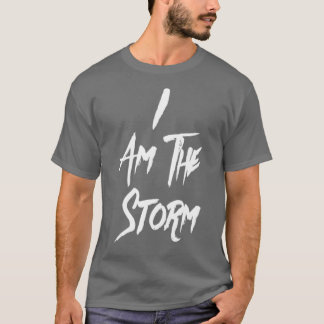 嵐のようなモチベーション溢れる戦士の心 Tシャツ