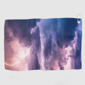 嵐のような空 ゴルフタオル (横)