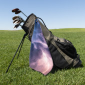 嵐のような空 ゴルフタオル (グリーン)