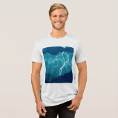 嵐のような空 トライブレンドTシャツ (正面全面)