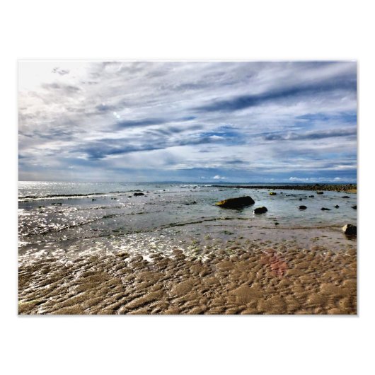 嵐のような空 フォトプリント            (正面)