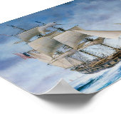 嵐のような空 ポスター (角)