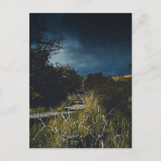 嵐のような空 ポストカード (正面)