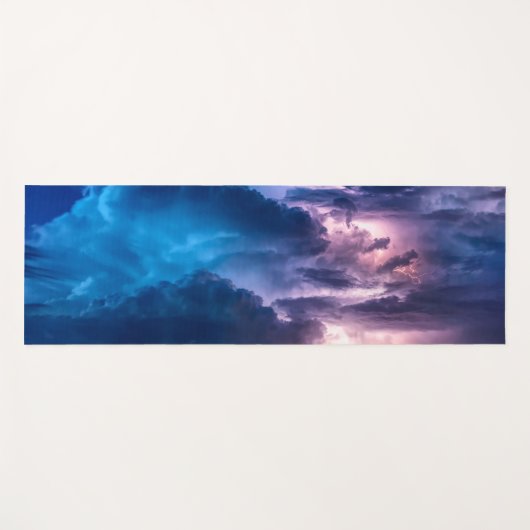 嵐のような空 ヨガマット (正面(横))
