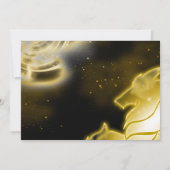 嵐のオオカミ アストラル グロー 招待状 (裏面)