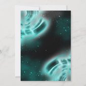 嵐のオオカミ ブラックアウトパーティーの招待状 招待状 (裏面)