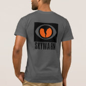 嵐のチェーサーのためのSKYWARNのTシャツ Tシャツ (裏面)