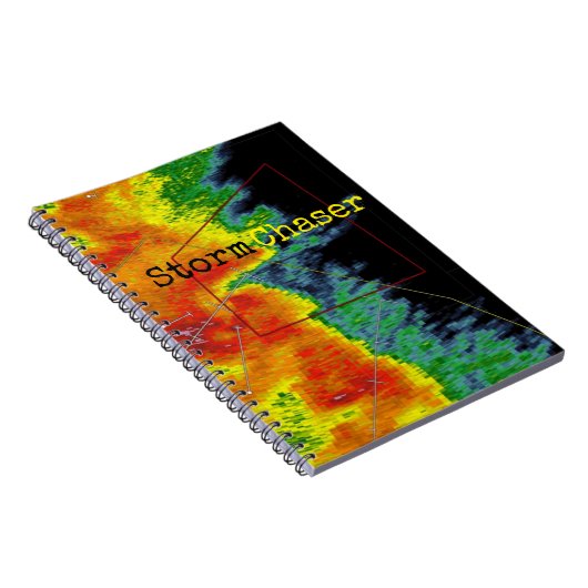 嵐のチェーサーのレーダーのイメージ ノートブック (右側)