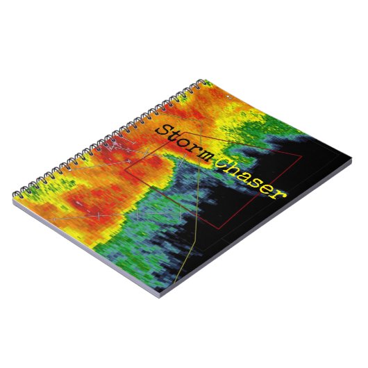 嵐のチェーサーのレーダーのイメージ ノートブック (左側)