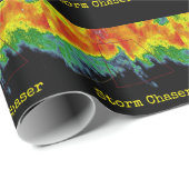 嵐のチェーサーのレーダーのイメージ ラッピングペーパー (ロールコーナー)