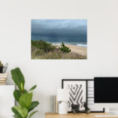 嵐のビーチシーン ポスター (ホームオフィス)