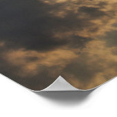 嵐のポスターの後で明るくなる ポスター (角)