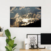 嵐のポスターの後で明るくなる ポスター (ホームオフィス)