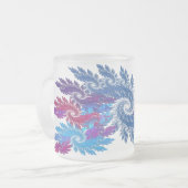 嵐のマグの目 フロストグラスマグカップ (正面左)