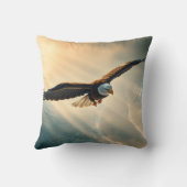 嵐の上を舞う クッション (裏面)