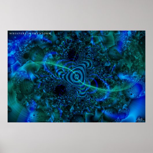 嵐の中でささやく ポスター (正面)