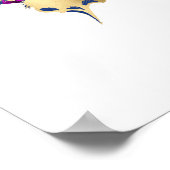 嵐の中でも神が働いているのが見える ポスター (角)