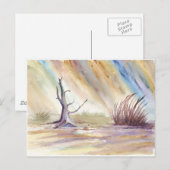 嵐の中でサッグ ポストカード (正面/裏面)