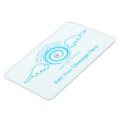 嵐の中でハートを静める マグネット (左側)