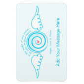 嵐の中でハートを静める マグネット (縦)