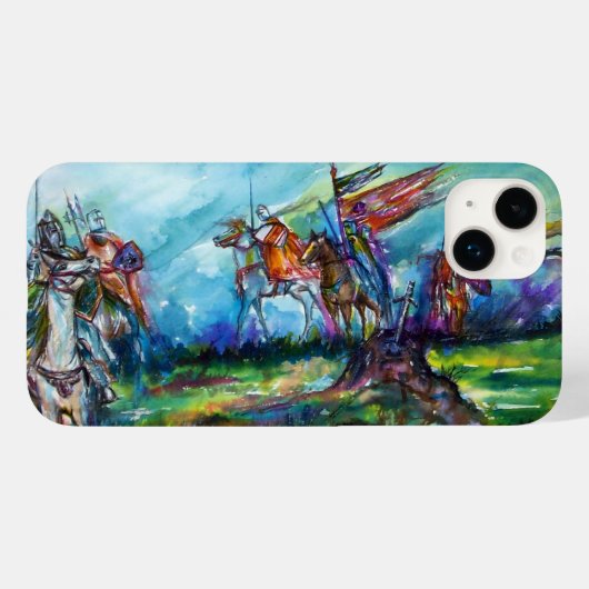 嵐の中でライダーたち Case-Mate iPhoneケース (裏面 (横))