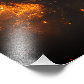 . .嵐の中でロマンチックな恋人 フォトプリント            (角)