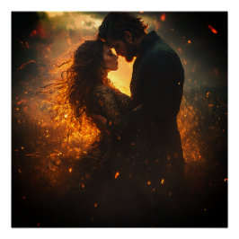 . .嵐の中でロマンチックな恋人 ポスター