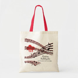 嵐の中で狂気を起こパーソナライズされたす トートバッグ