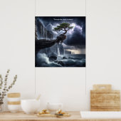 嵐の中で私は耐えた。 ポスター (キッチン)