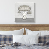 嵐の中で落ち着く キャンバスプリント (インサイチュ (寝室))