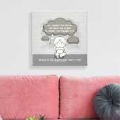 嵐の中で落ち着く キャンバスプリント (インサイチュ (リビング))