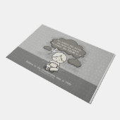 嵐の中で落ち着く ドアマット (アングル)