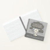 嵐の中で落ち着く ノートブック (内部)