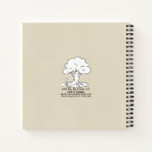 嵐の中で落ち着く ノートブック (裏面)